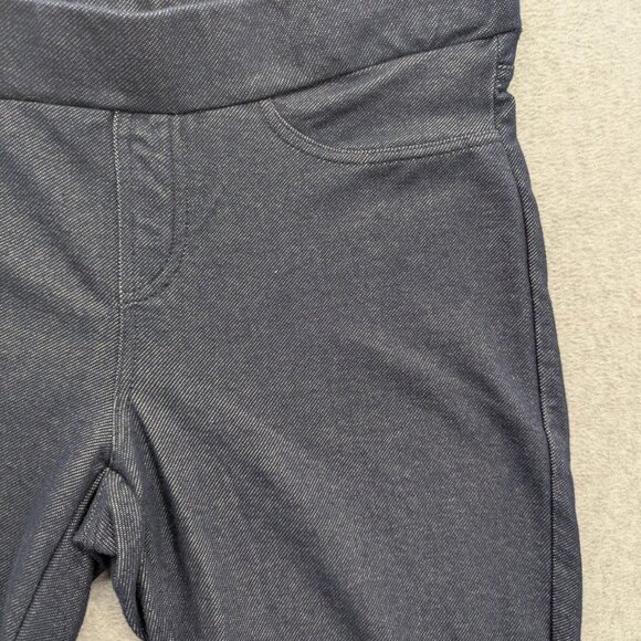 Guess Leggings Womens Large Blue Denim Jeggings Stretch Pull On Pants Casual - Picture 3 of 11